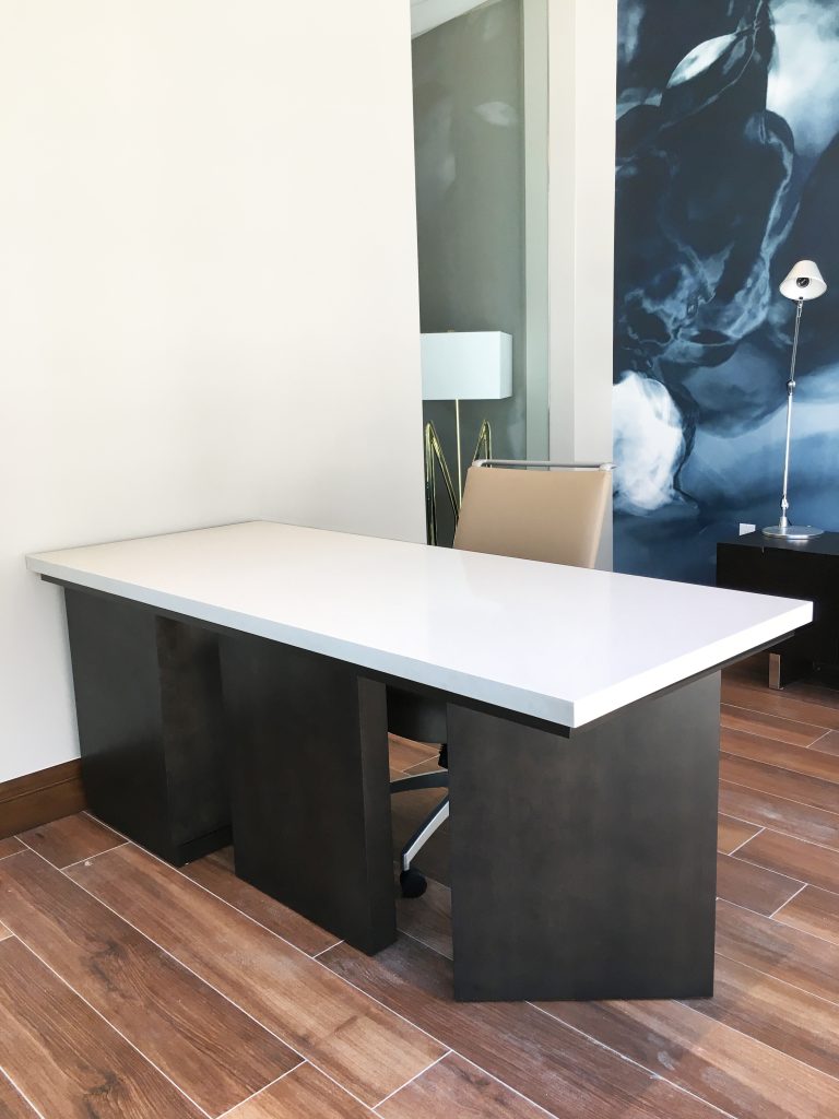 Custom Architectural Millwork at Park Square Doral