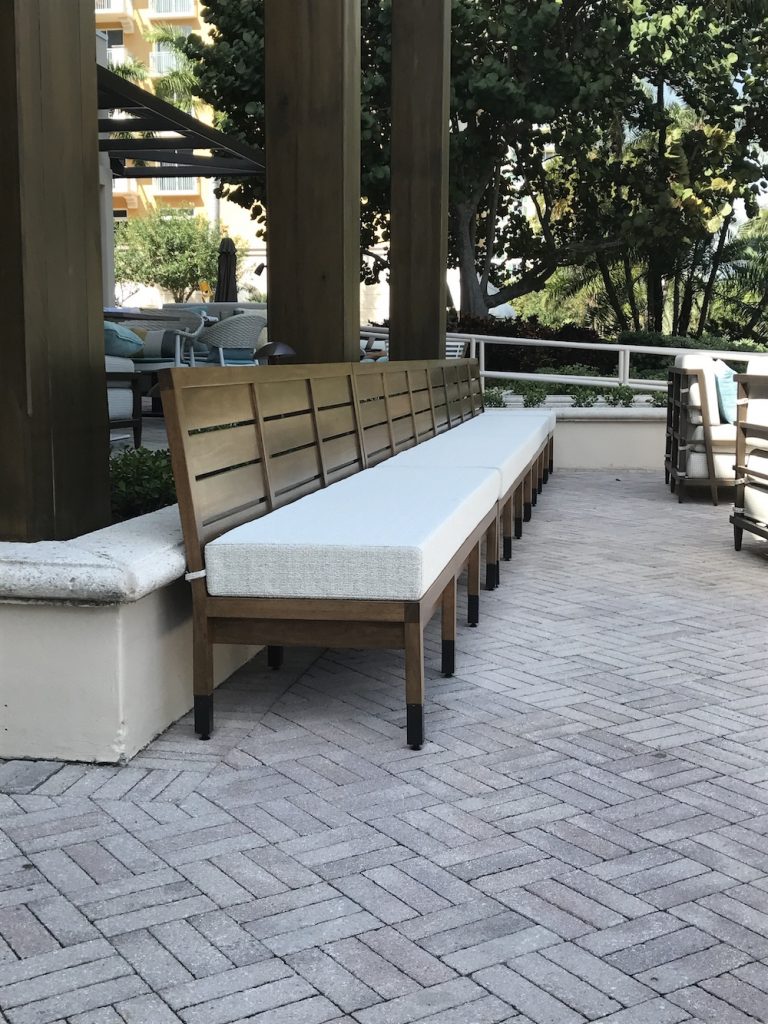 Custom Booth Seating – Ritz Carlton Key Biscayne