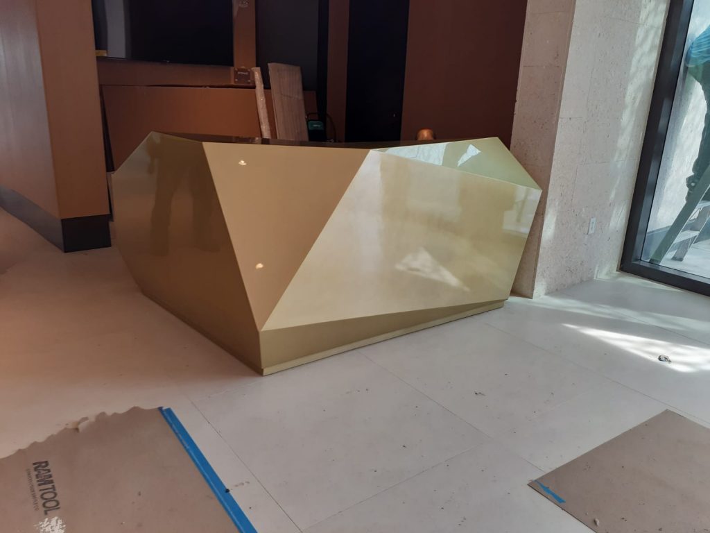 Grove XXIII-Michael Jordan Golf Club- Custom Brass Polygon Desk