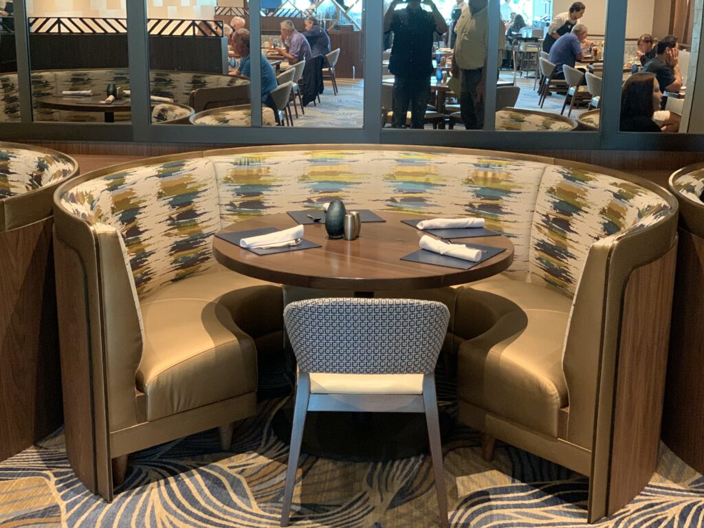 Seminole Hollywood- All Day Dining Custom Seating